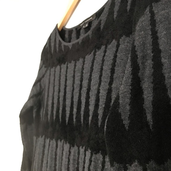 SKULL CASHMERE BELINDA Wool Blend Dress
Black Gray Knit Sweater Fall Tunic - Picture 6 of 12